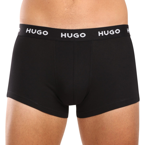 3PACK Boxershorts til mænd HUGO sort (50517878 988)