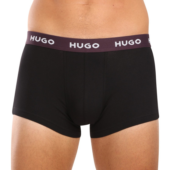 3PACK Boxershorts til mænd HUGO sort (50517878 988)