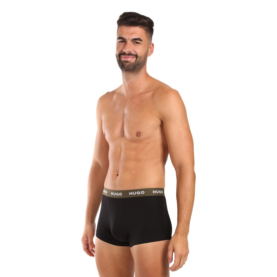 3PACK Boxershorts til mænd HUGO sort (50517878 988)