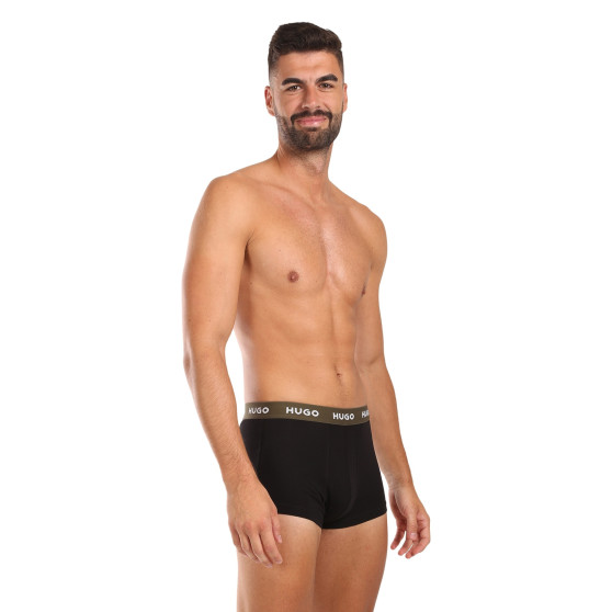 3PACK Boxershorts til mænd HUGO sort (50517878 988)