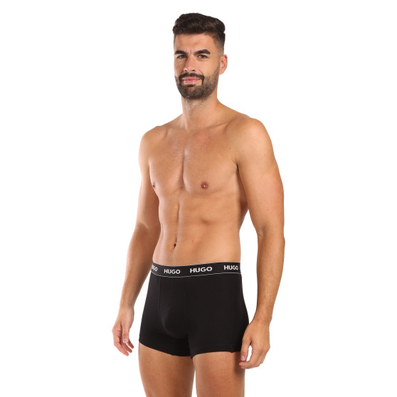 3PACK Boxershorts til mænd HUGO sort (50517886 991)