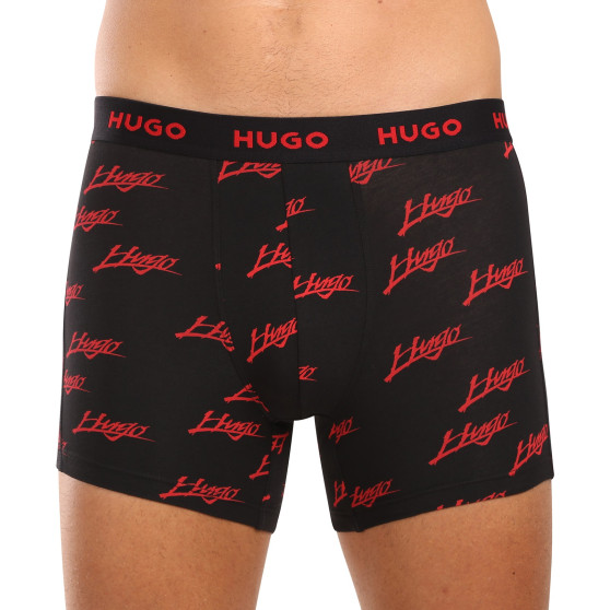 3PACK Boxershorts til mænd HUGO flerfarvet (50517887 984)