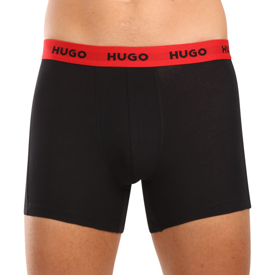 3PACK Boxershorts til mænd HUGO flerfarvet (50517887 984)