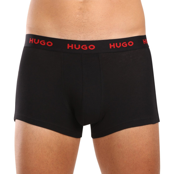 3PACK Boxershorts til mænd HUGO flerfarvet (50517894 980)