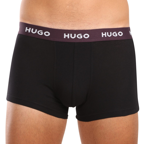 3PACK Boxershorts til mænd HUGO flerfarvet (50517894 982)