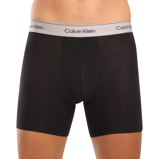 3PACK Boxershorts til mænd Calvin Klein sort (NB3964A-U2Y)