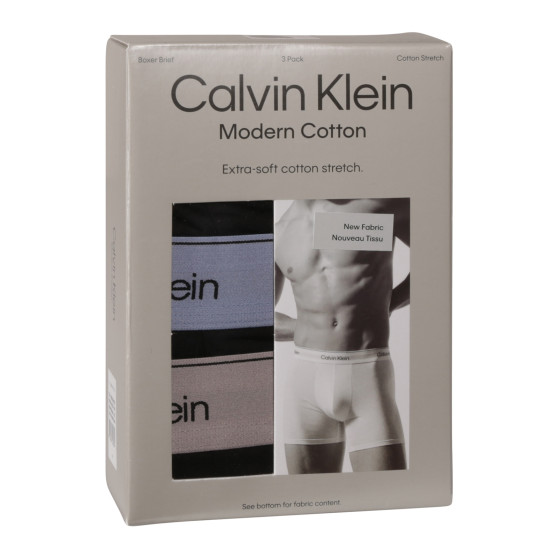 3PACK Boxershorts til mænd Calvin Klein sort (NB3964A-U2Y)