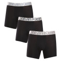 3PACK Boxershorts til mænd Calvin Klein sort (NB3131A-PZE)