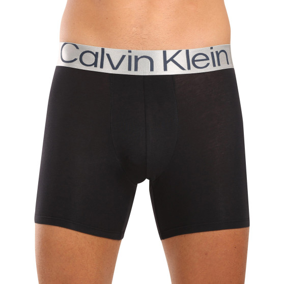 3PACK Boxershorts til mænd Calvin Klein sort (NB3131A-PZE)