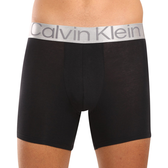 3PACK Boxershorts til mænd Calvin Klein sort (NB3131A-PZE)