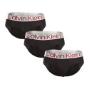 3PACK Trusser til mænd Calvin Klein sort (NB3073A-Q09)