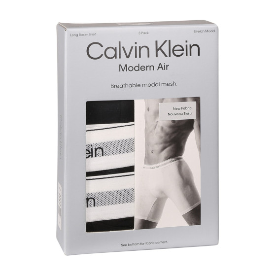 3PACK Boxershorts til mænd Calvin Klein sort (NB3955A-UB1)