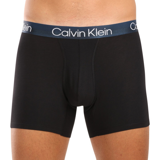 3PACK Boxershorts til mænd Calvin Klein sort (NB2971A-PZI)