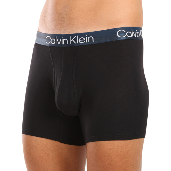 3PACK Boxershorts til mænd Calvin Klein sort (NB2971A-PZI)