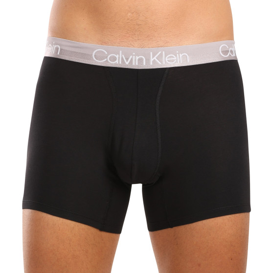 3PACK Boxershorts til mænd Calvin Klein sort (NB2971A-PZI)