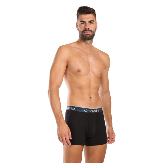 3PACK Boxershorts til mænd Calvin Klein sort (NB2971A-PZI)