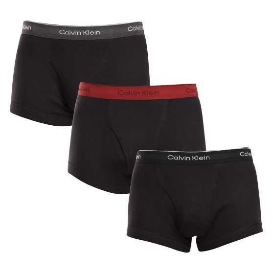 3PACK Boxershorts til mænd Calvin Klein sort (NB4002A-PRU)