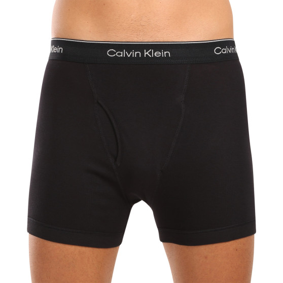 3PACK Boxershorts til mænd Calvin Klein sort (NB4003A-001)