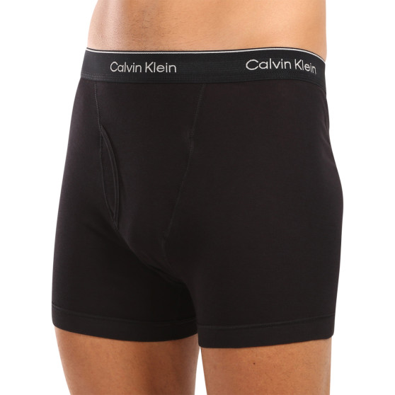 3PACK Boxershorts til mænd Calvin Klein sort (NB4003A-001)