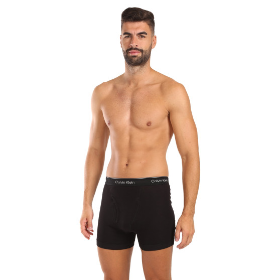 3PACK Boxershorts til mænd Calvin Klein sort (NB4003A-001)