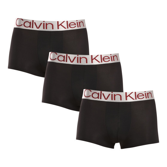 3PACK Boxershorts til mænd Calvin Klein sort (NB3074A-Q09)