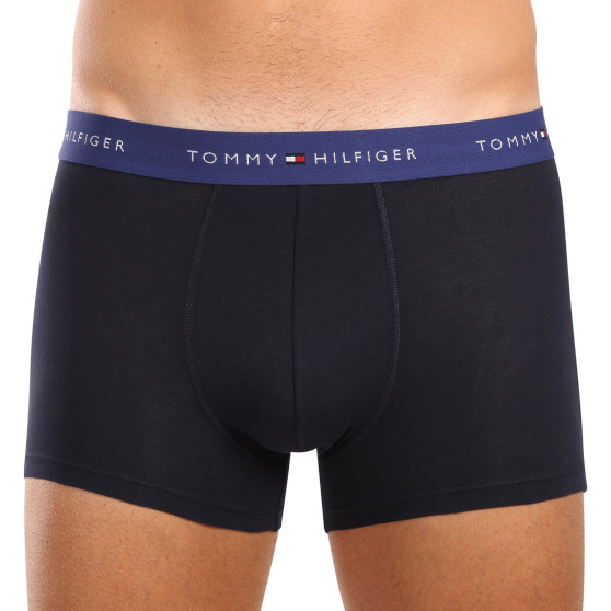 3PACK Boxershorts til mænd Tommy Hilfiger mørkeblå (UM0UM02763 0WN)