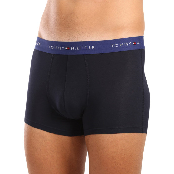 3PACK Boxershorts til mænd Tommy Hilfiger mørkeblå (UM0UM02763 0WN)