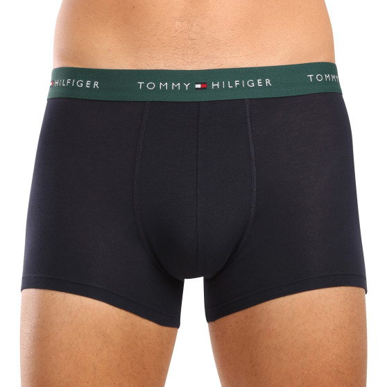 3PACK Boxershorts til mænd Tommy Hilfiger mørkeblå (UM0UM02763 0WN)