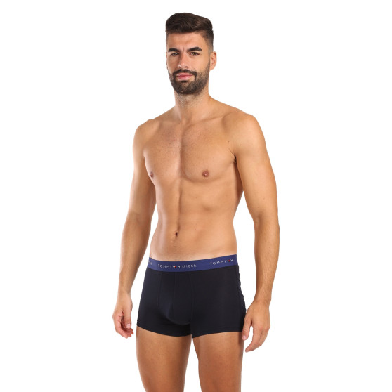 3PACK Boxershorts til mænd Tommy Hilfiger mørkeblå (UM0UM02763 0WN)