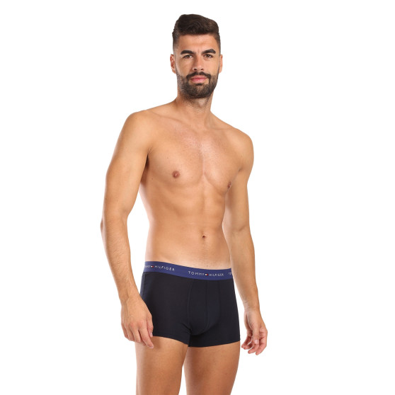 3PACK Boxershorts til mænd Tommy Hilfiger mørkeblå (UM0UM02763 0WN)